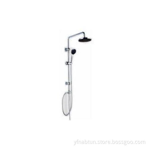 Wall Mounted Bathroom Sink Faucets , One handle Polished Sh